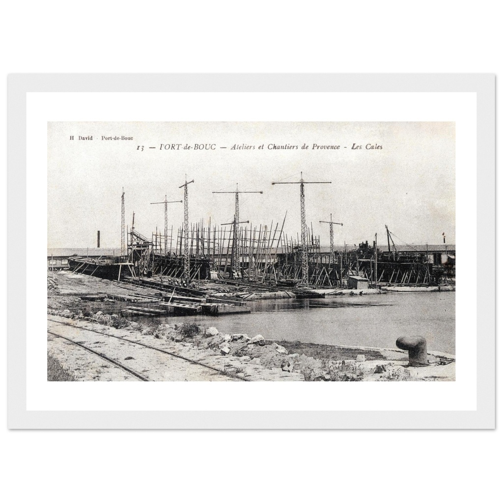 Atelier et chantiers de Provence - Les Cales - Port de Bouc