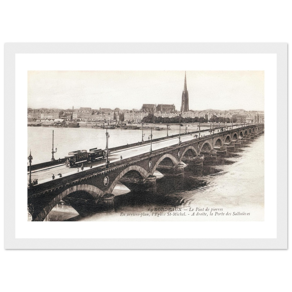 Bordeaux - Le pont de pierre