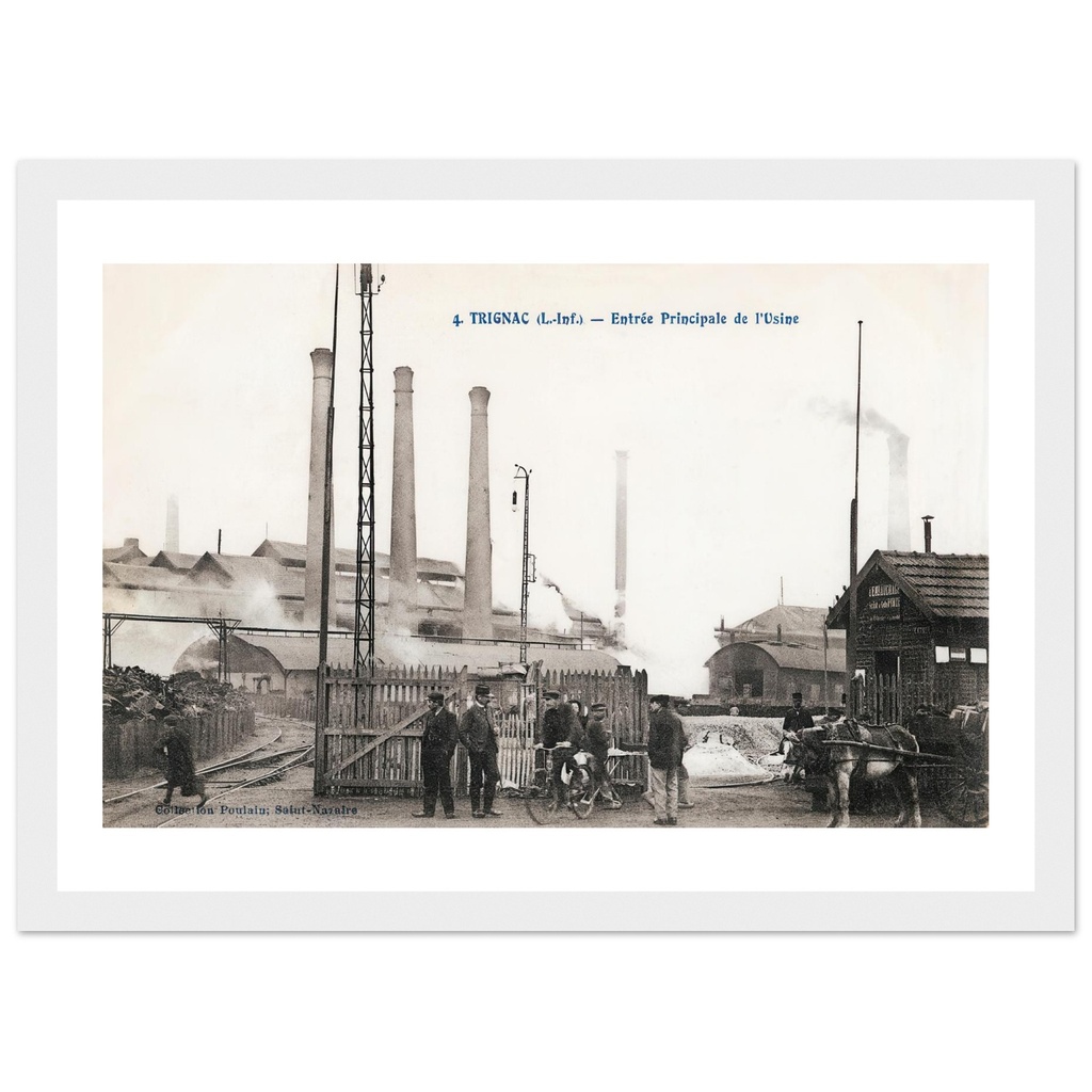 Trignac - Entree principale de L'usine