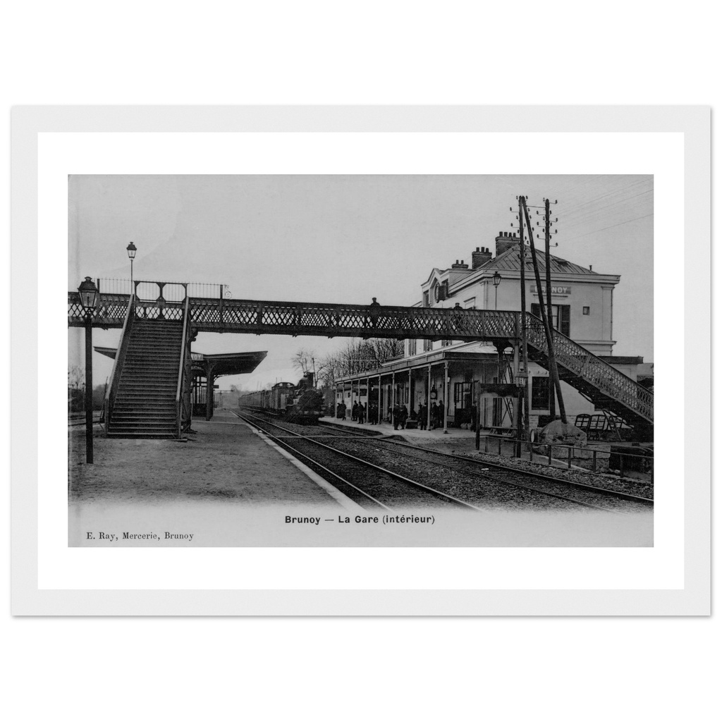 Brunoy - La Gare (interieur)