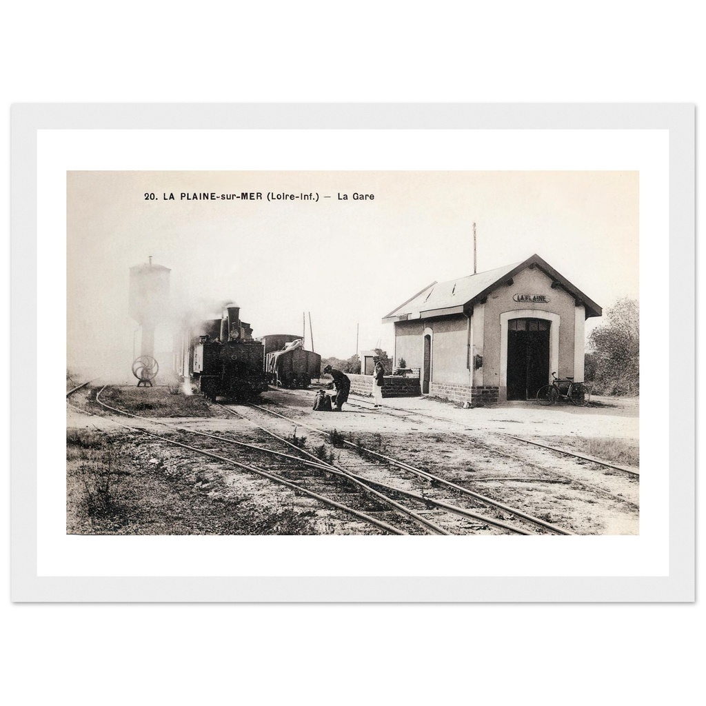 La Plaine-sur-Mer (Loire inférieure) - La gare