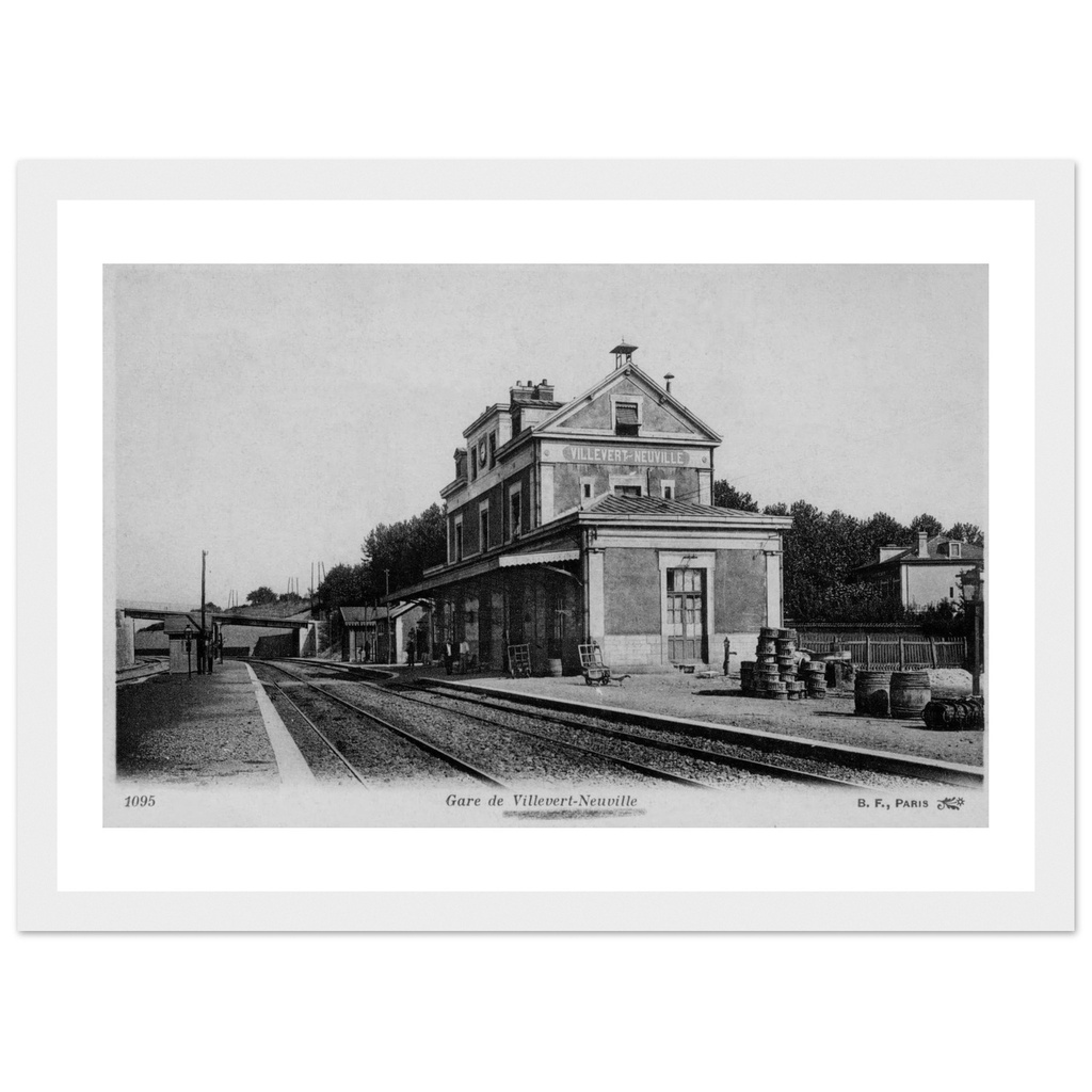 Villevert - La gare