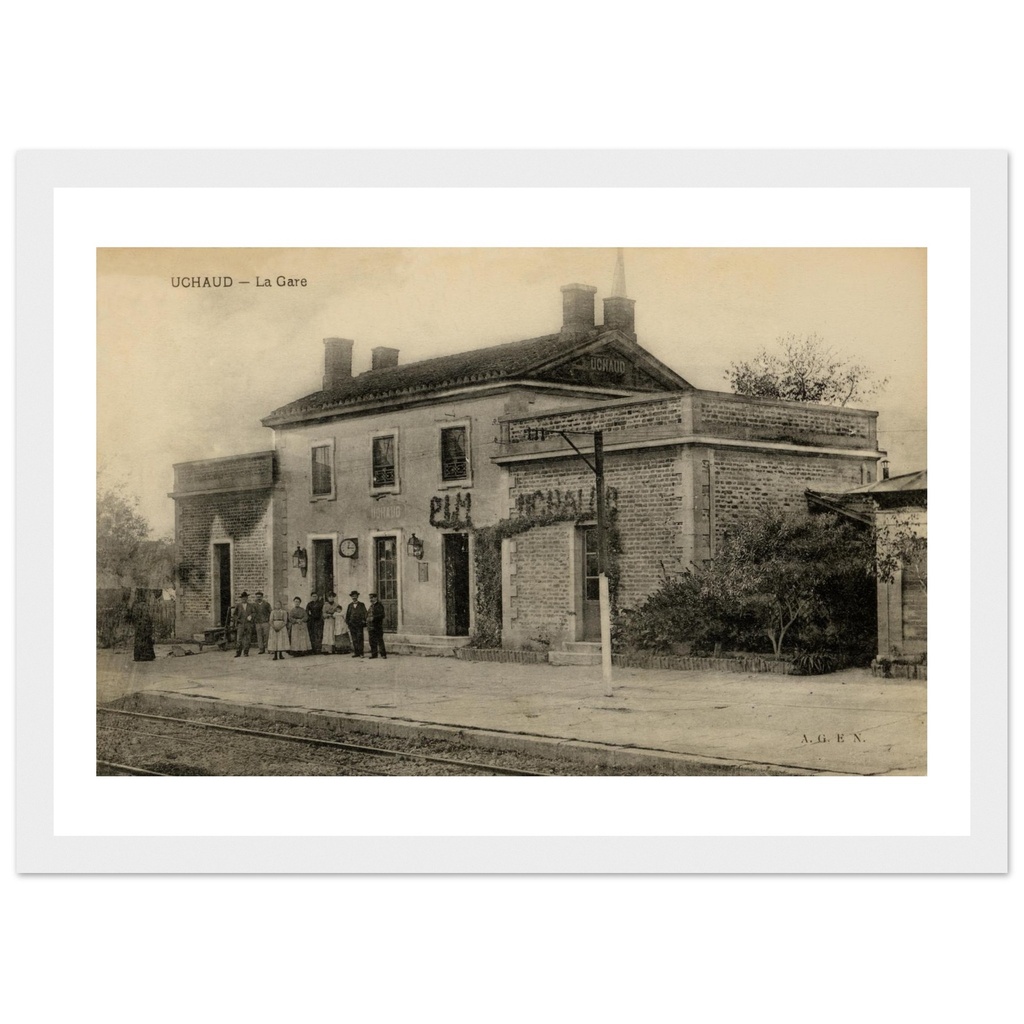Uchaud - La gare
