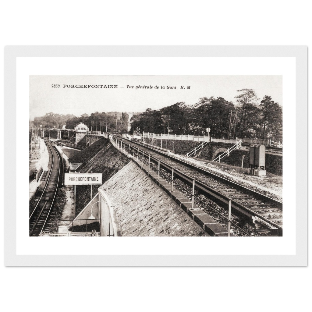 Porchefontaine - La Gare
