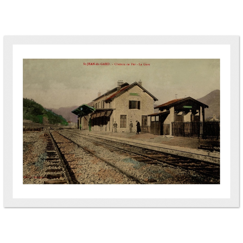 Saint Jean du Gard - Chemin de fer  - la Gare