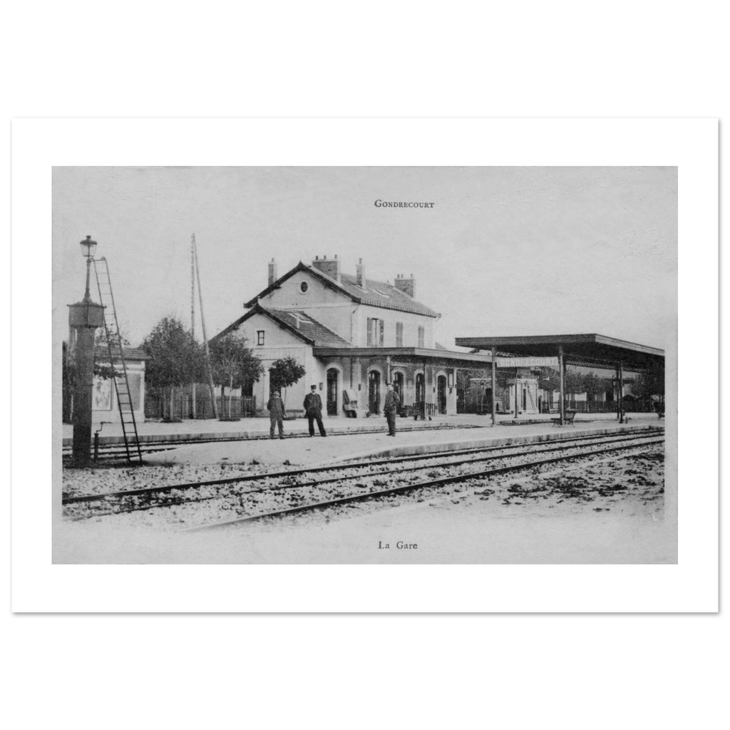 Condrecourt - la Gare