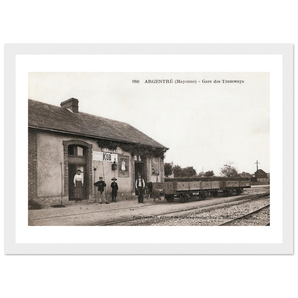 Argentré - gare des tramways