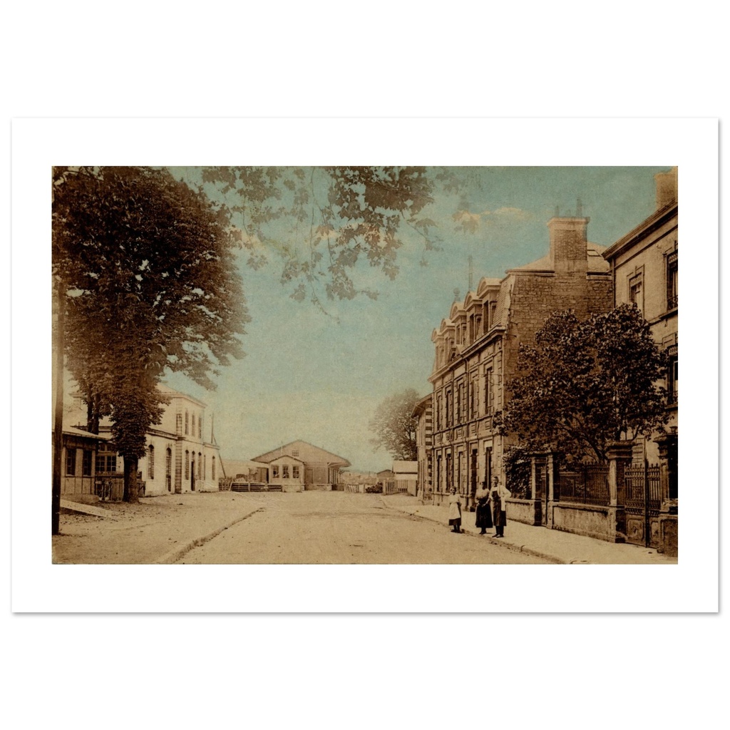 Montmédy - Avenue et Hotel de la Gare