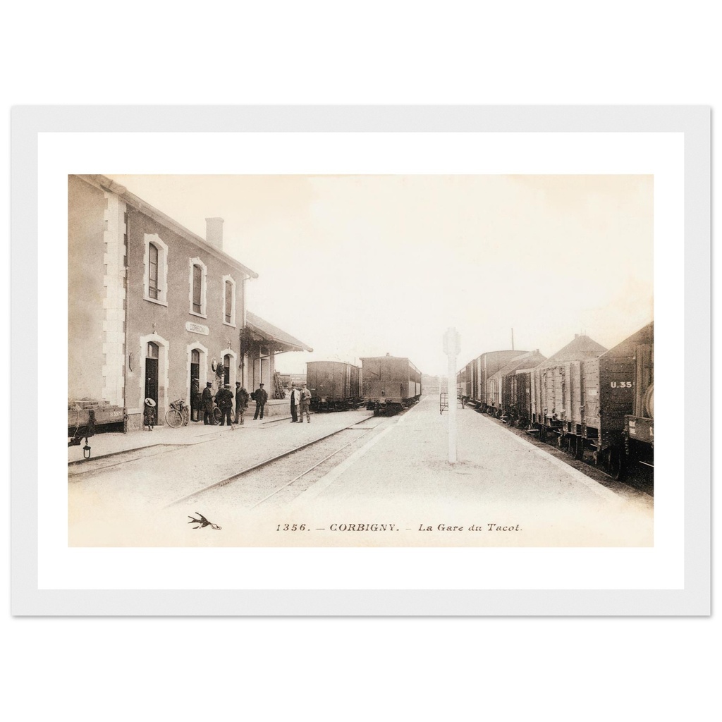 Corbigny - La gare du Tacot
