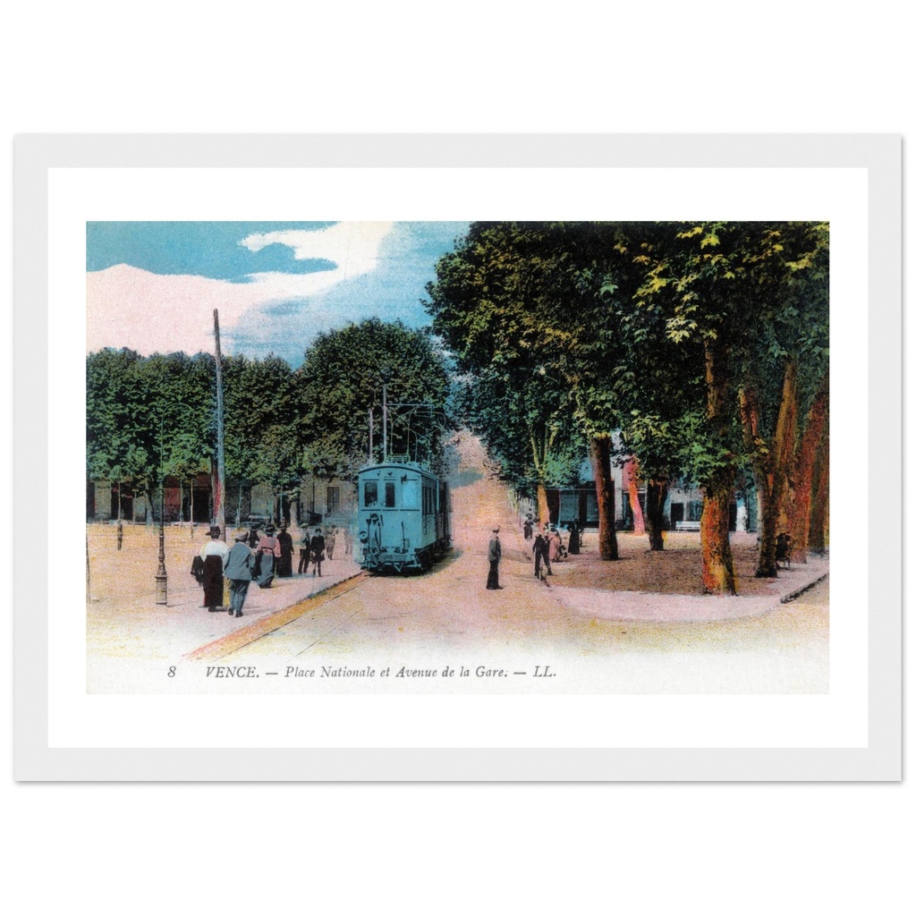 Vence - Place nationale et avenue de la gare