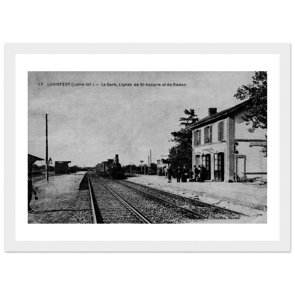 Louisfert - Gare, ligne de St Nazaire et de Redon
