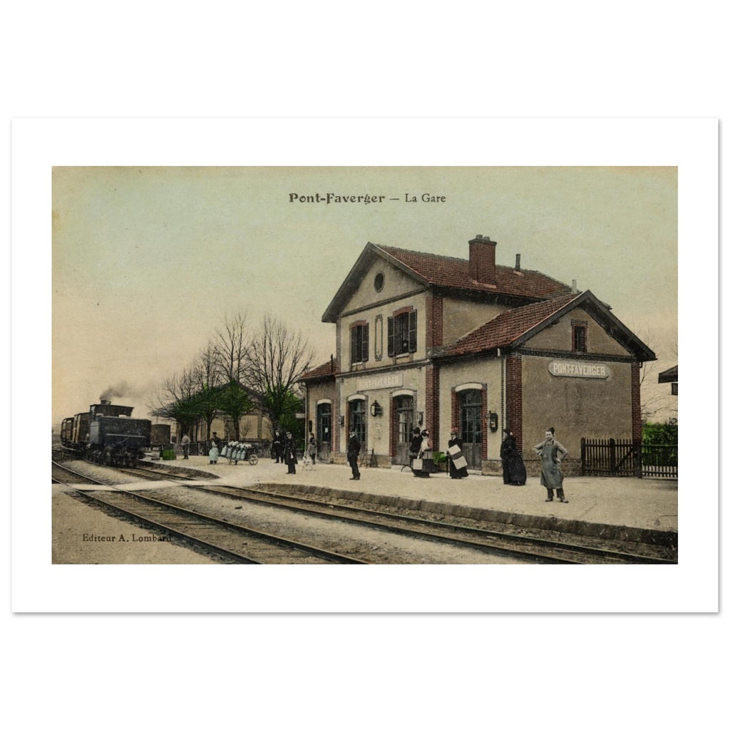 Pont-Faverger - La Gare