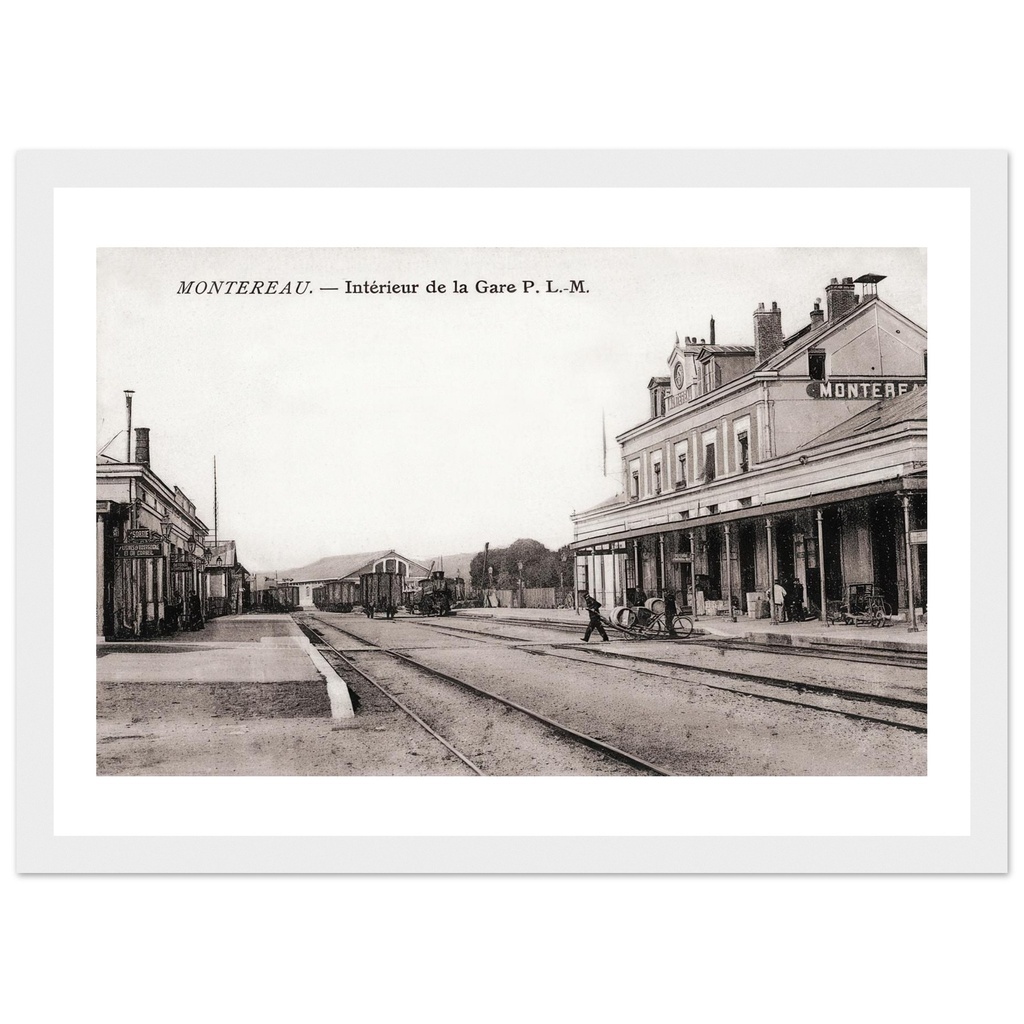 Montereau -Interieur de la Gare P.L.M