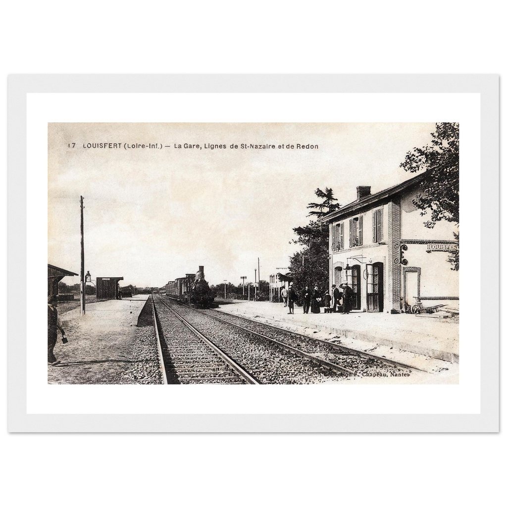 Louisfert - La Gare (Lignes de St Nazaire et de Redon)