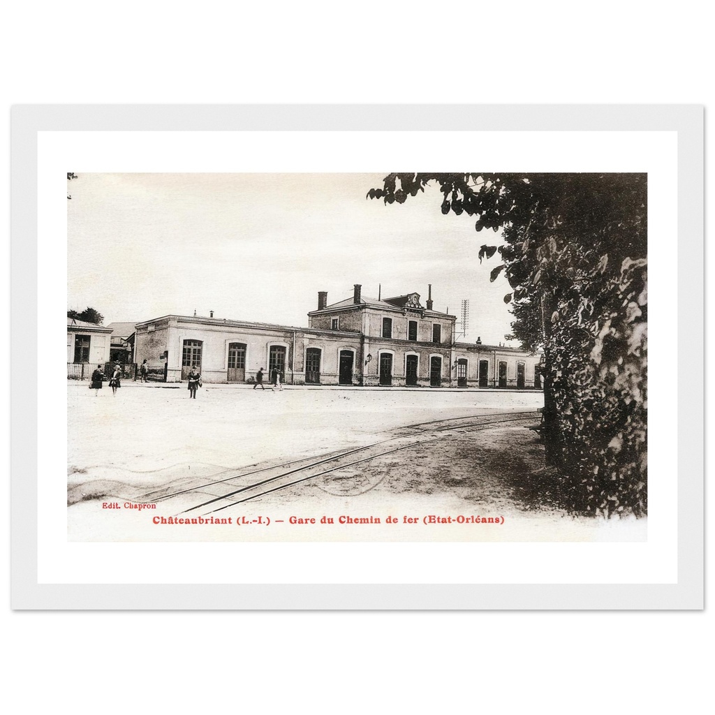 Chateaubriant - Gare du Chemin de fer (Etat-orleans)