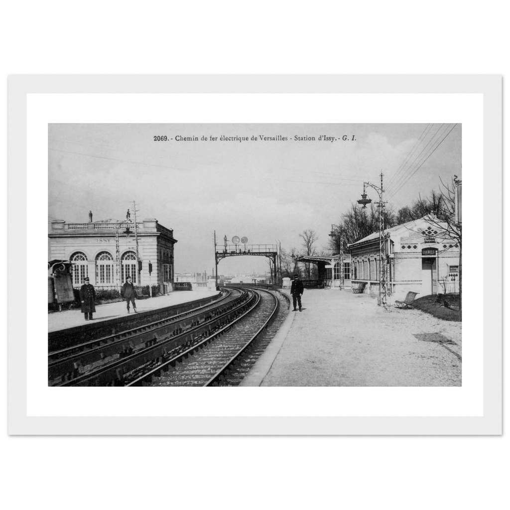 gare de chemin de fer electrique de la ligne de Versailles - Gare d'Issy