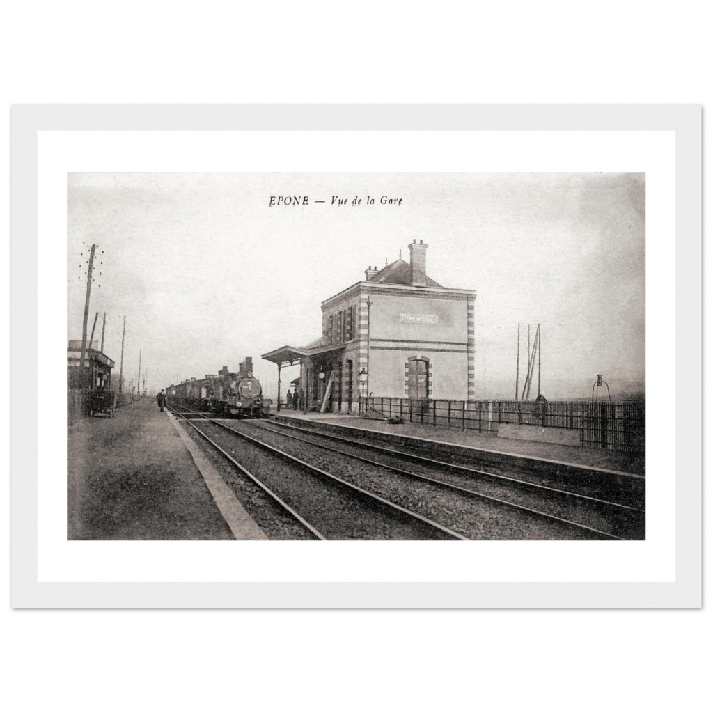 Épône - Vue Générale de la Gare
