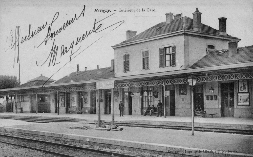 Grande guerre - Gare de Ravigny