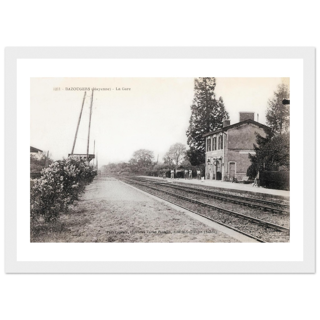 Bazougers (Mayenne) - La Gare