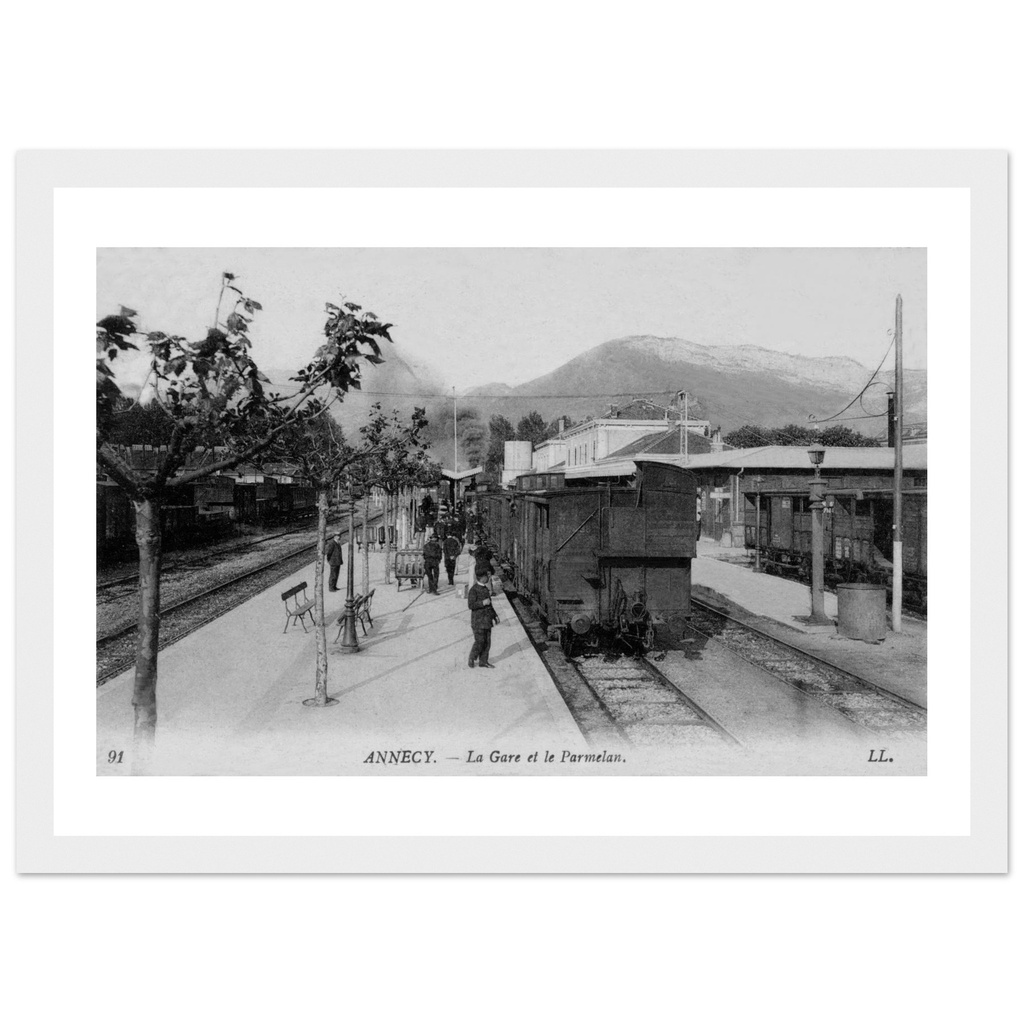 Annecy - La Gare et le Parmelan
