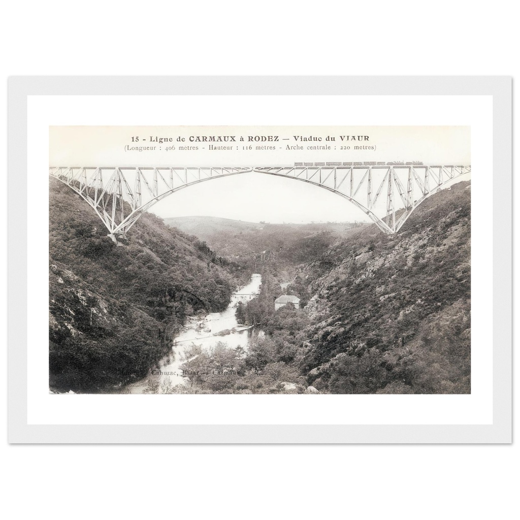 La ligne de Carmaux a Rodez - Viaduc de Viaur