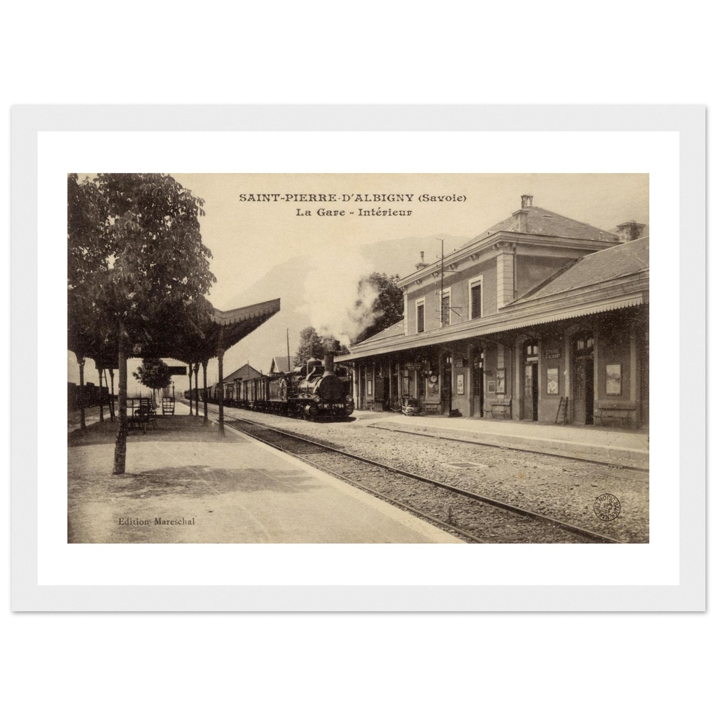 Saint-Pierre-d'Albigny - La Gare - interieur