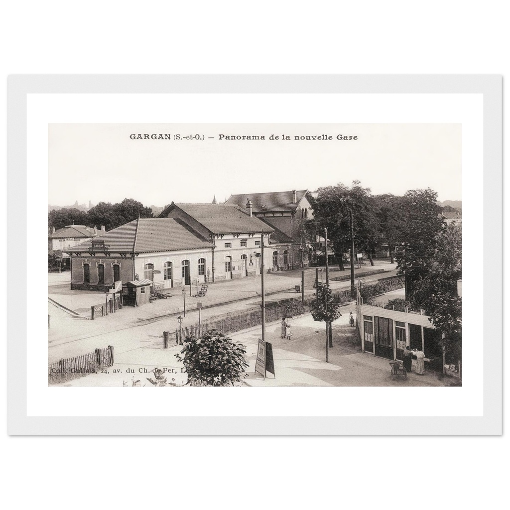Gargan (Seine-Saint-Denis) - Panorama de la Nouvelle Gare