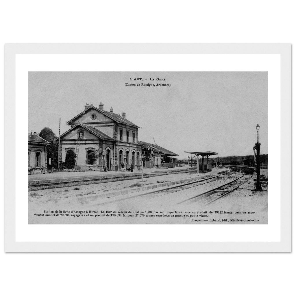 Liart - La gare