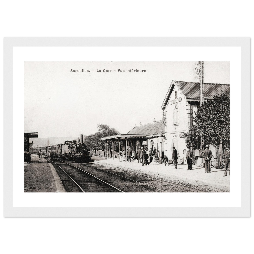 Sarcelles - La Gare - Vue interieure
