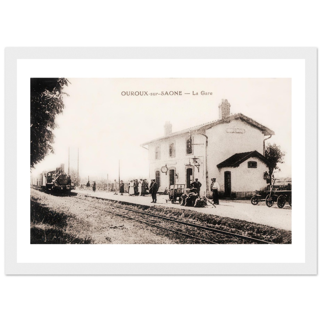Ouroux-sur-Saône - La gare