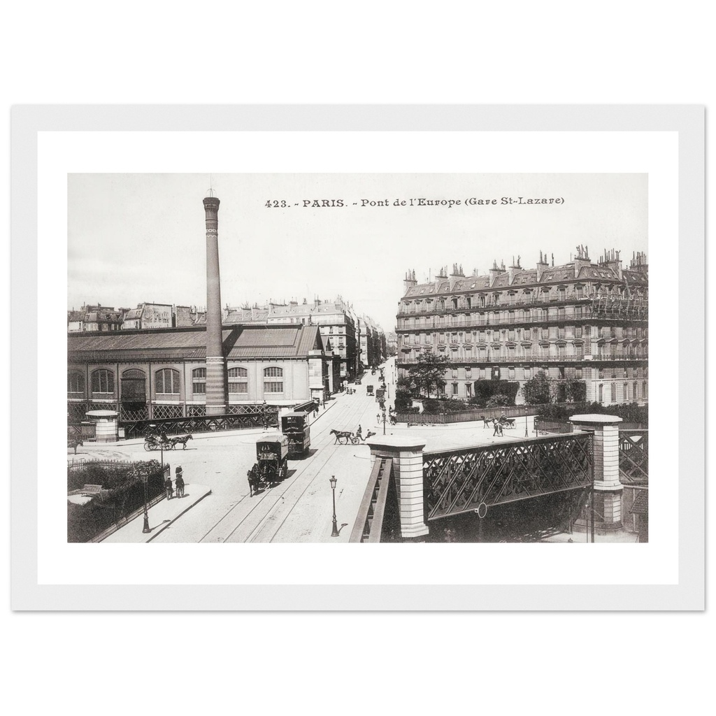 Pont de L'Europe (gare St Lazare)