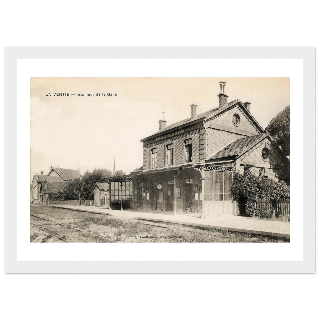 La Ventie - Interieur de la Gare