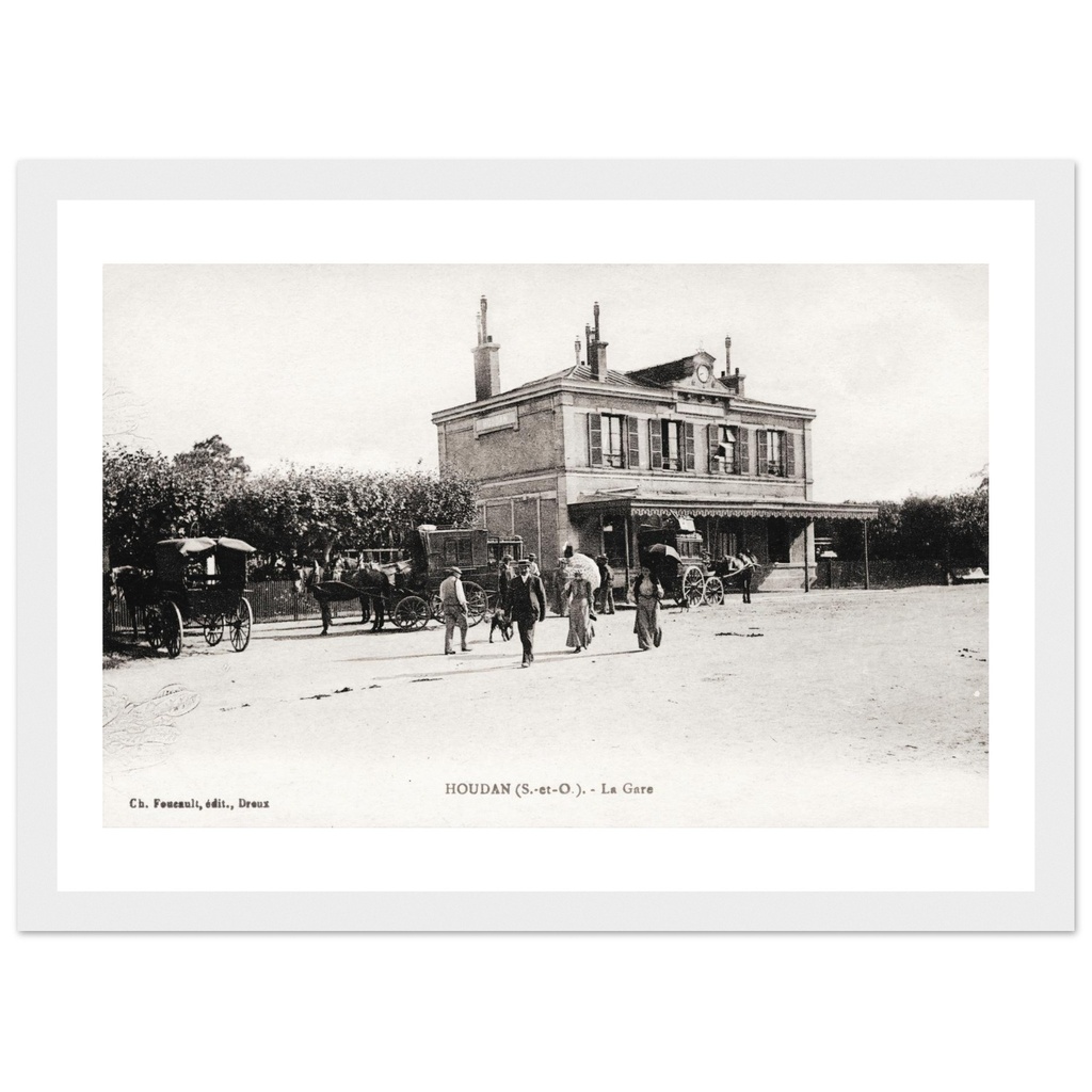 Houdan - La gare