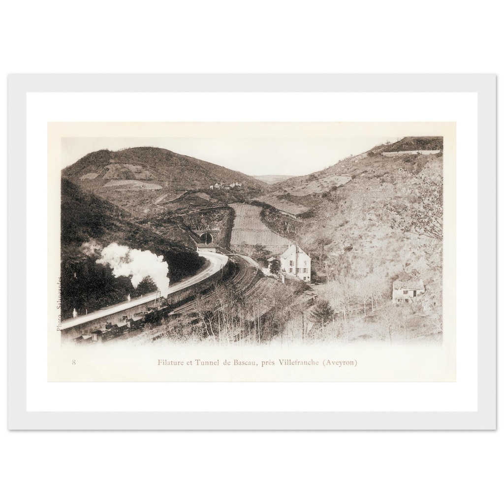 Filature et Tunel de Bascau, Pres Villefranche (Aveyron)