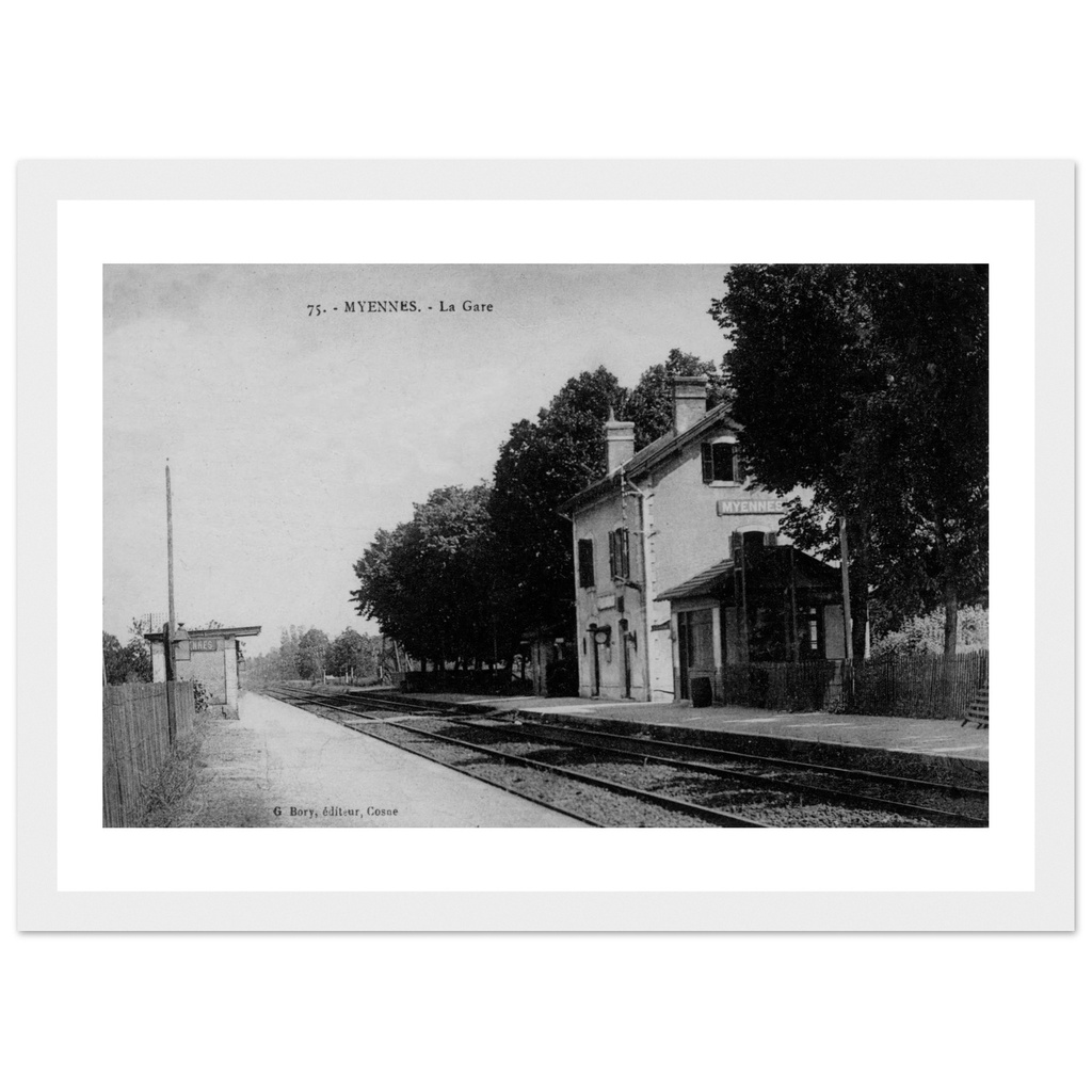 Myennes - la Gare