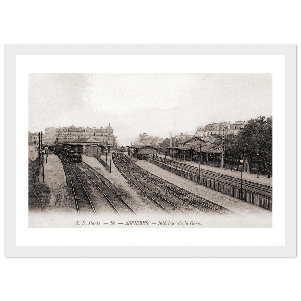 Asnières - La Gare, Intérieur