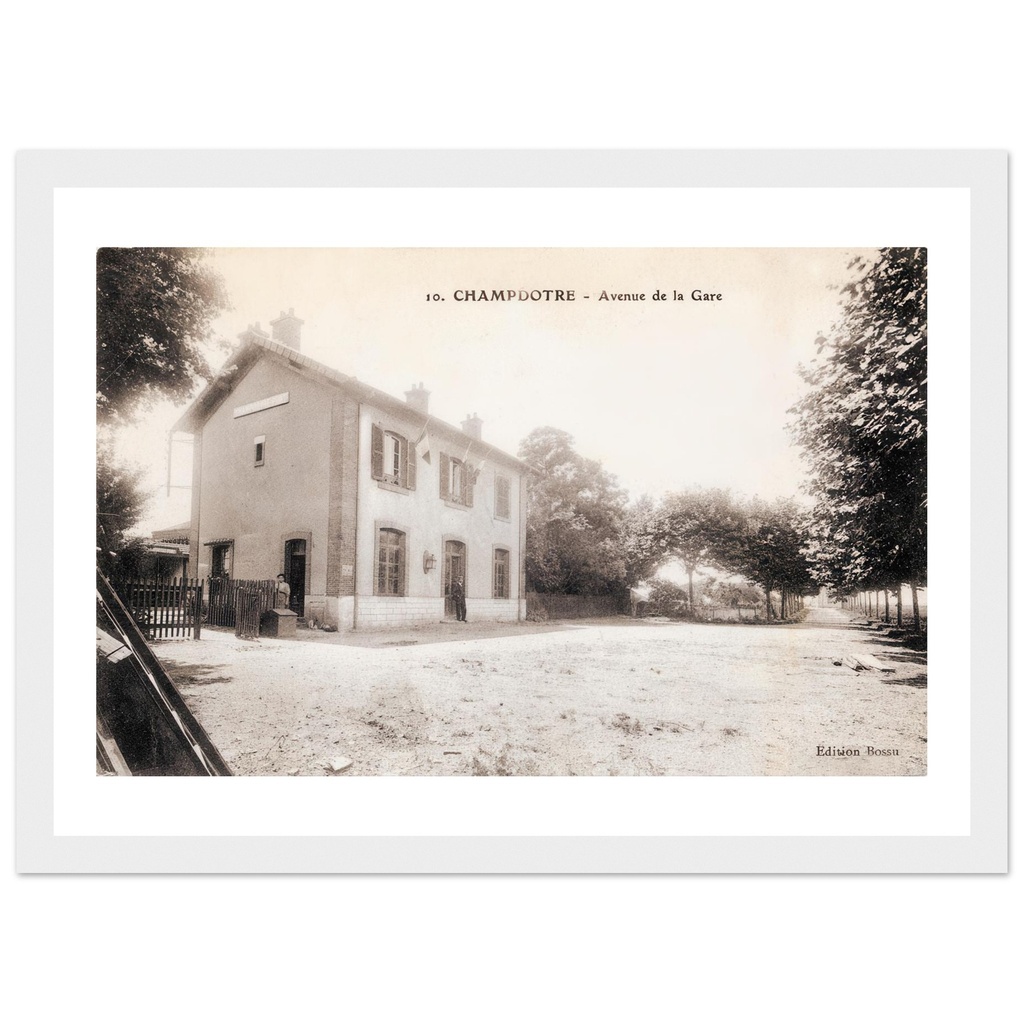 Champdotre -Avenue de la Gare