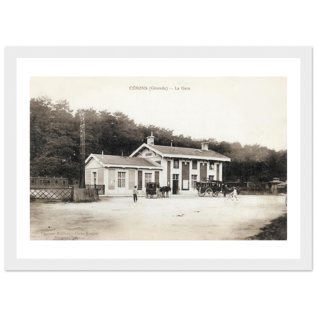 Cérons - La Gare