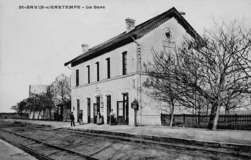 Saint-Savin-sur-Gartempe - La Gare