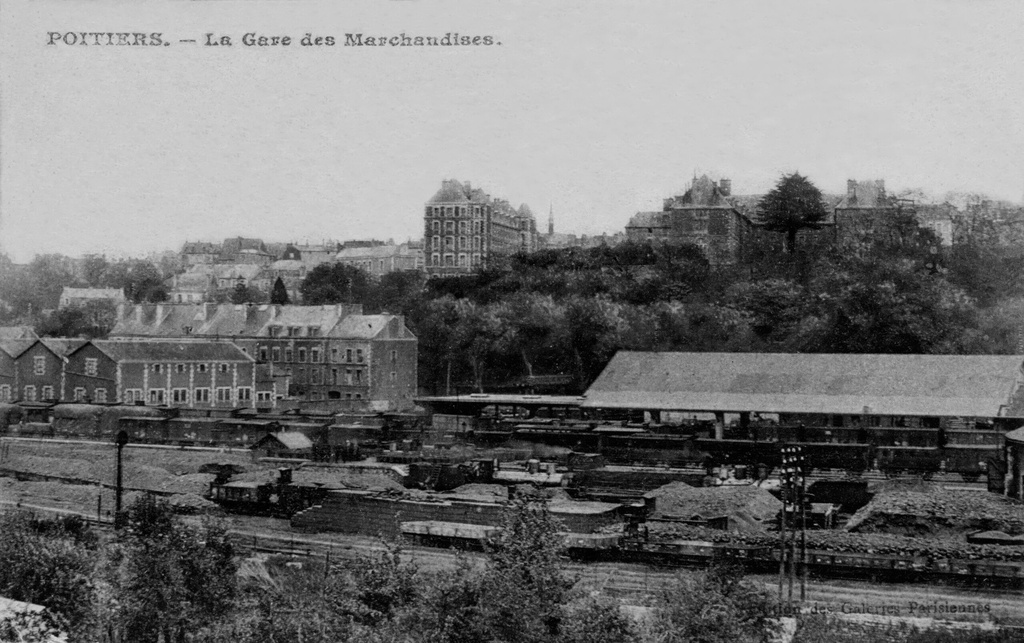 Poitiers - la Gare des marchandises