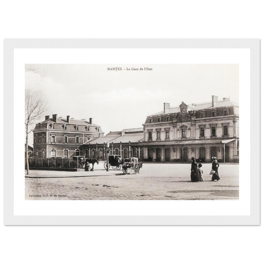 Nantes - La Gare de l'Etat