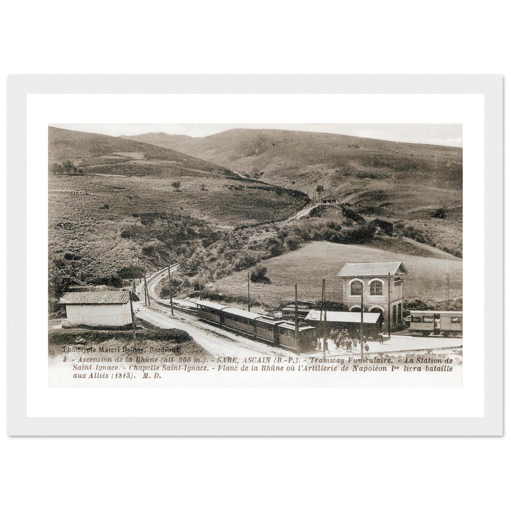 Sare - Tramway Funiculaire - La Station de Saint Ignace