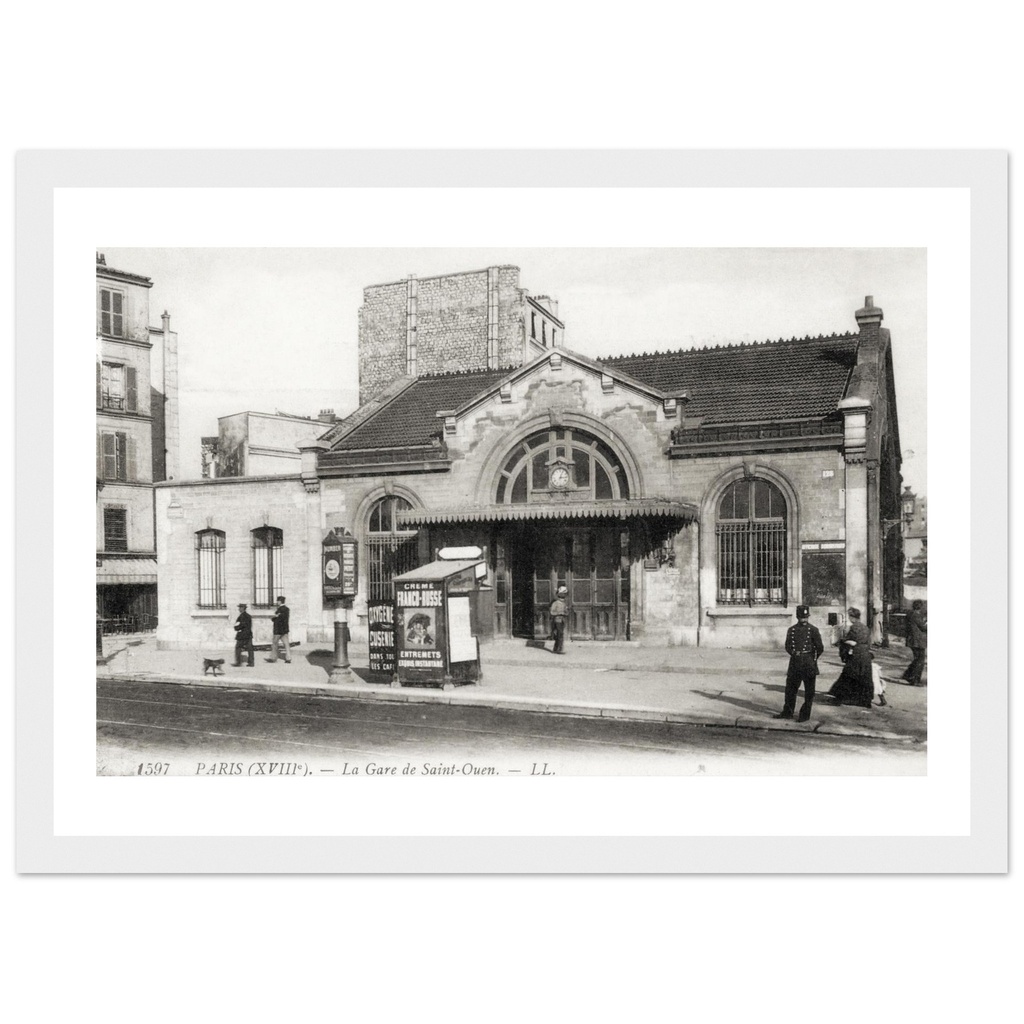 Paris (XIIIe) - La Gare de Saint-Ouen