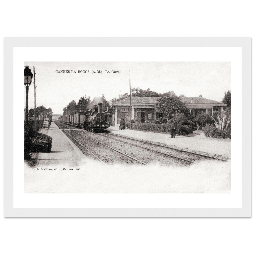 Cannes - La BOCCA - La gare