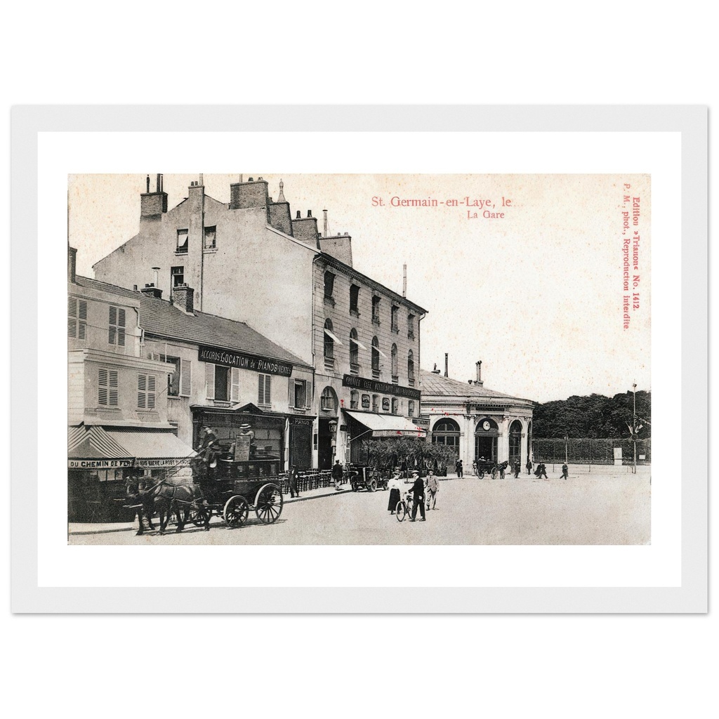 St Germain en Laye - La gare