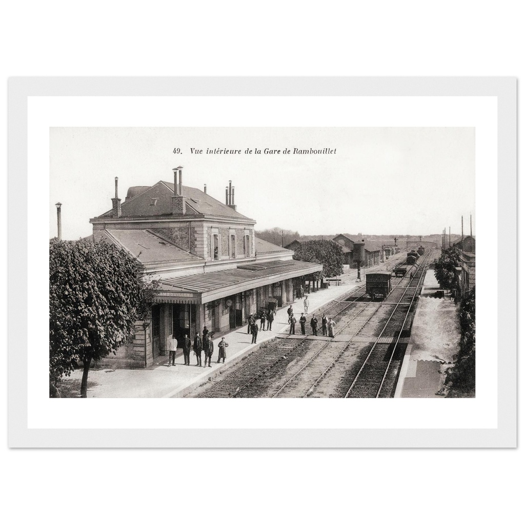 Vue interieure de la gare de Rambouillet