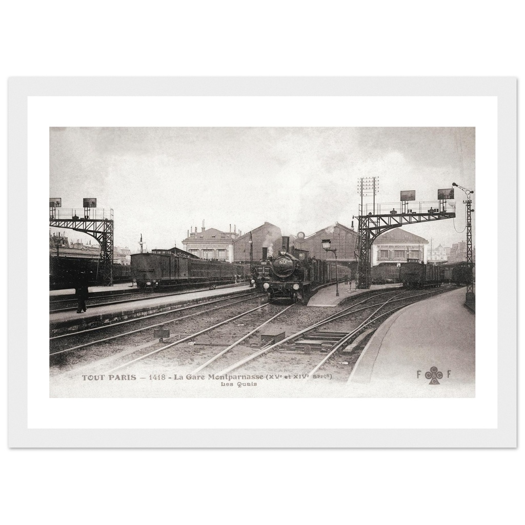 Paris - Gare Montparnasse - Les Quais