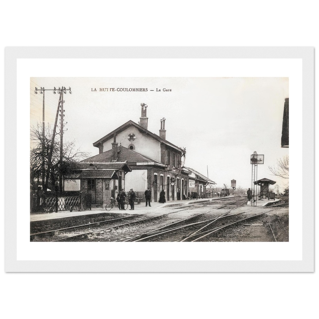 La Hutte Coulombiers - La Gare