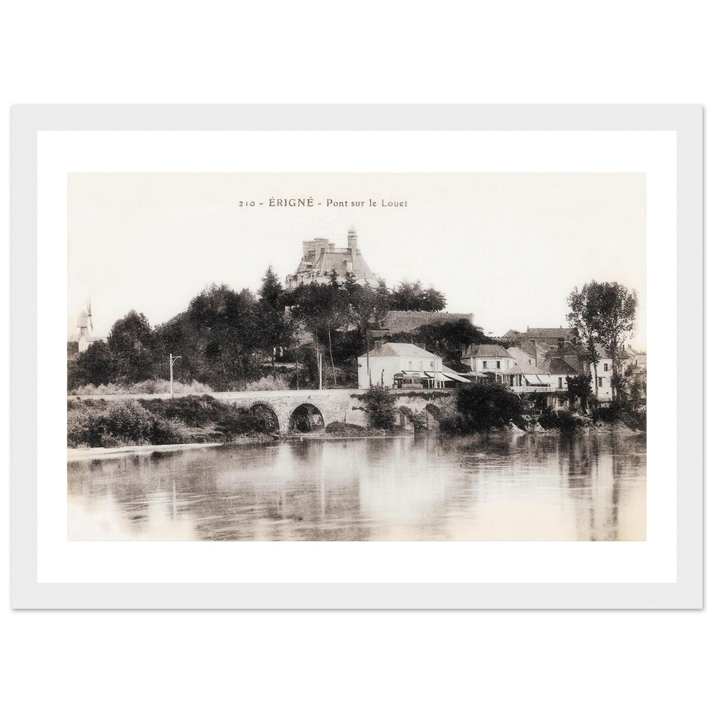 Érigné - Pont sur le Louet