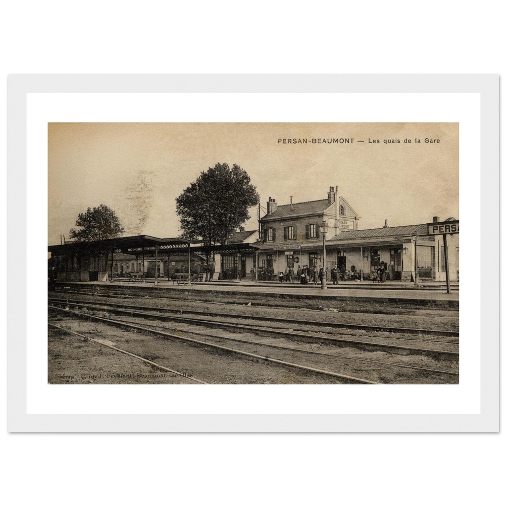 Persan-Beaumont - Les Quais de la Gare